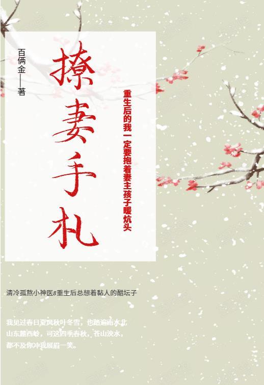 撩妻手札(女尊) 作者:百俩金全文免费