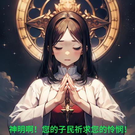 神明啊！您的子民祈求您的怜悯！